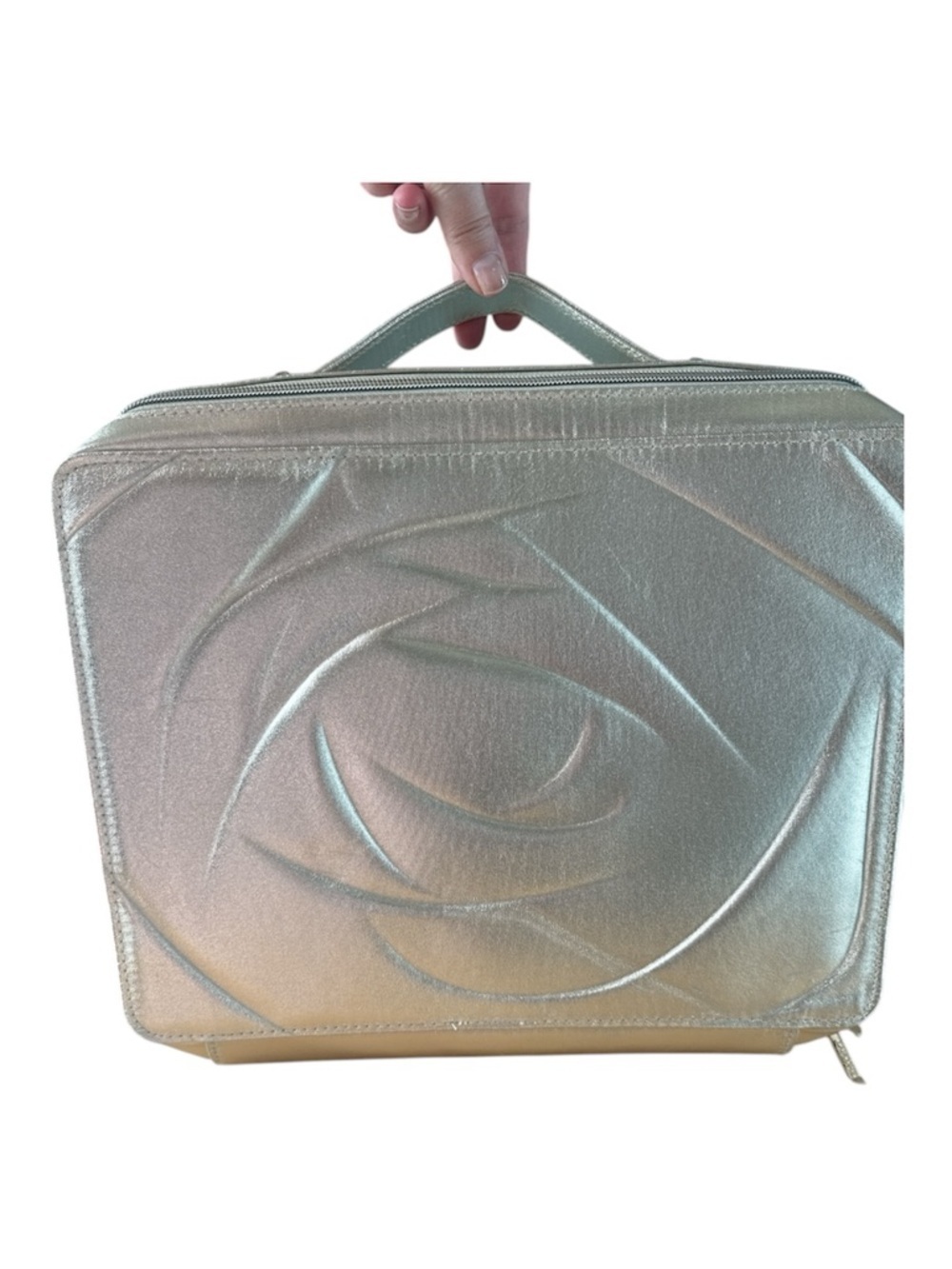 Lancome Rose Gold Cosmetic Case